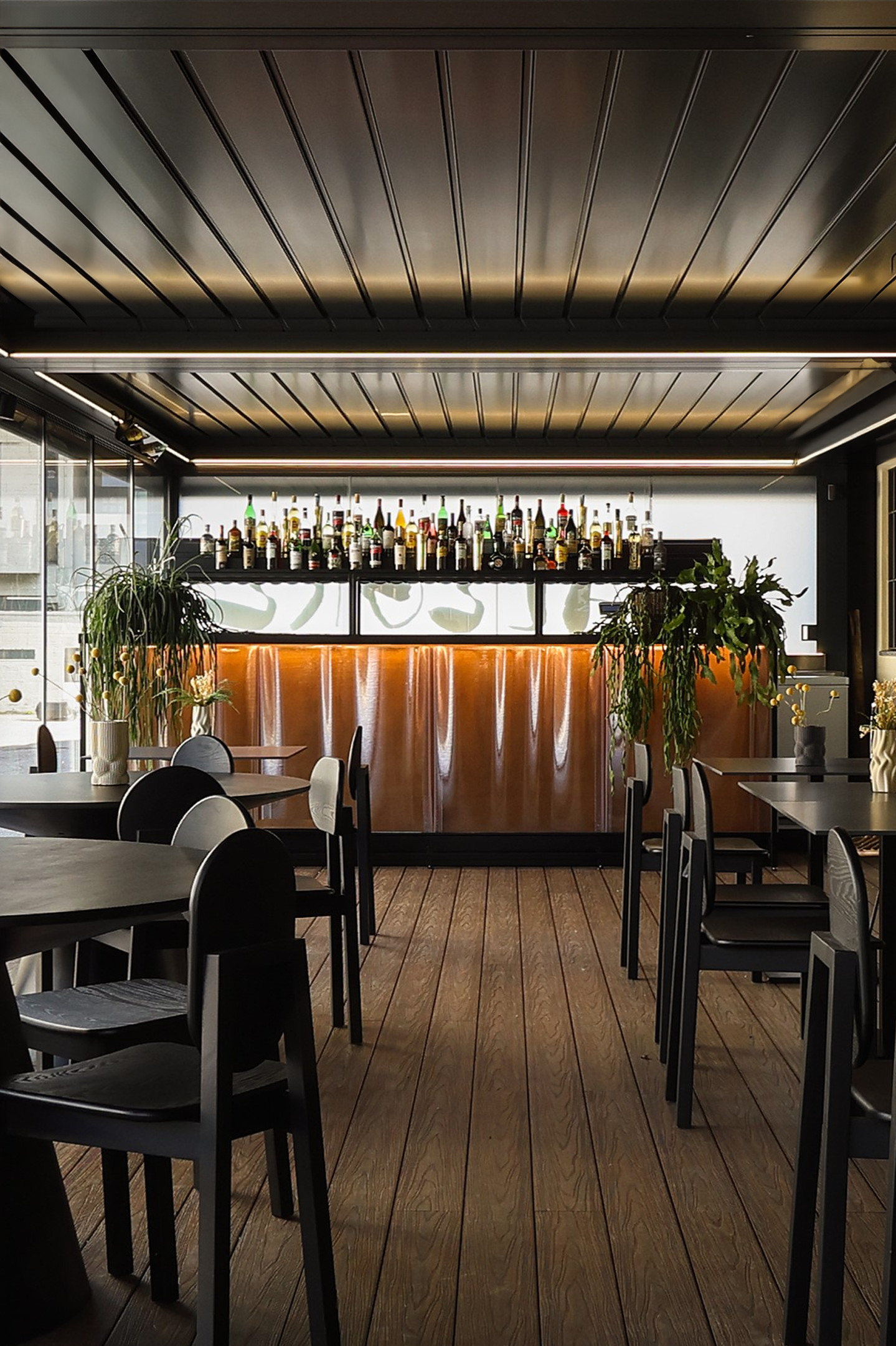 ALEGRE, Interior Design of a Restaurant by Xaarchive Studio, an architecture, design, and parametric studio based in Milan and Barcelona